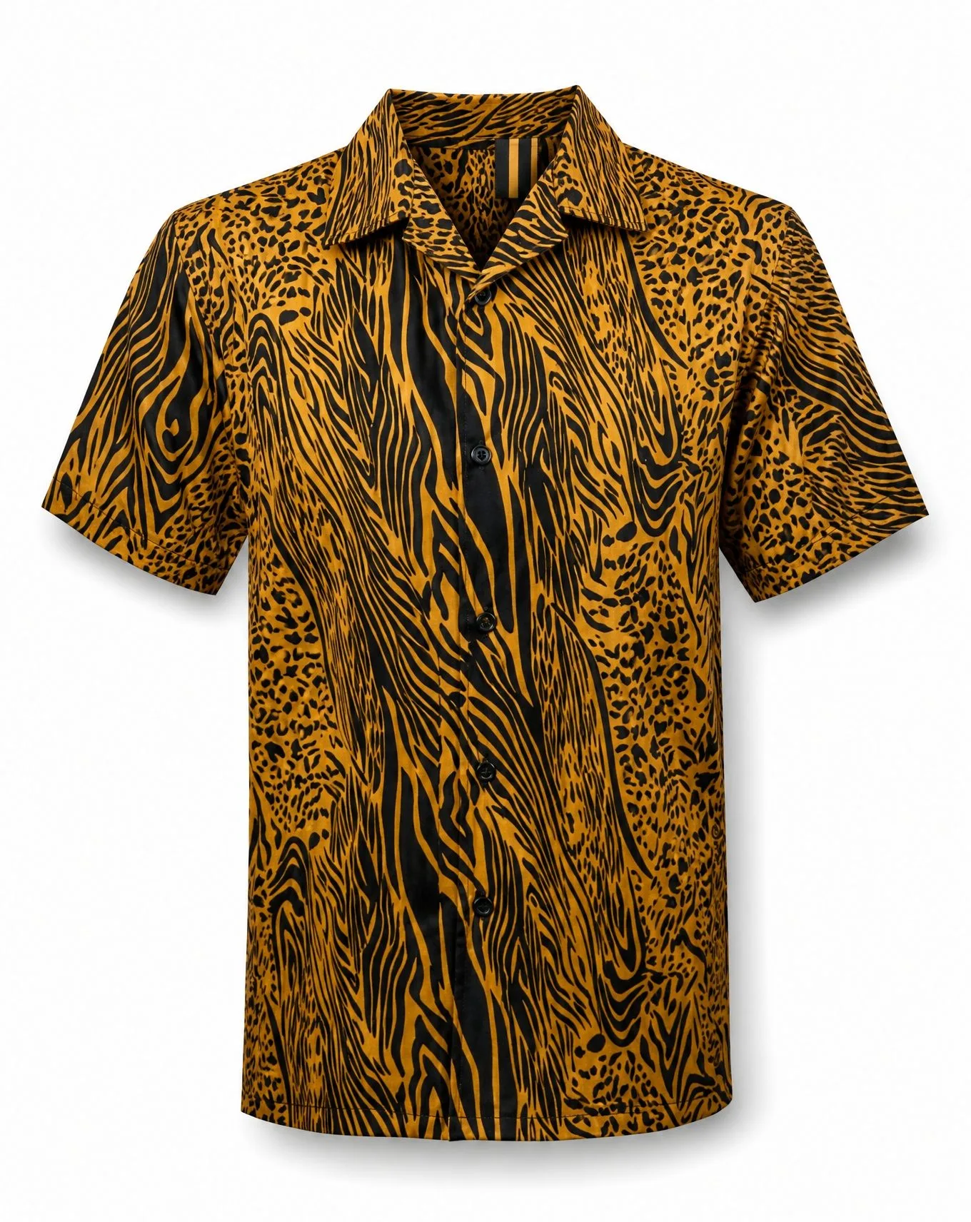 Safari Animal Print Shirt — VAUDRE