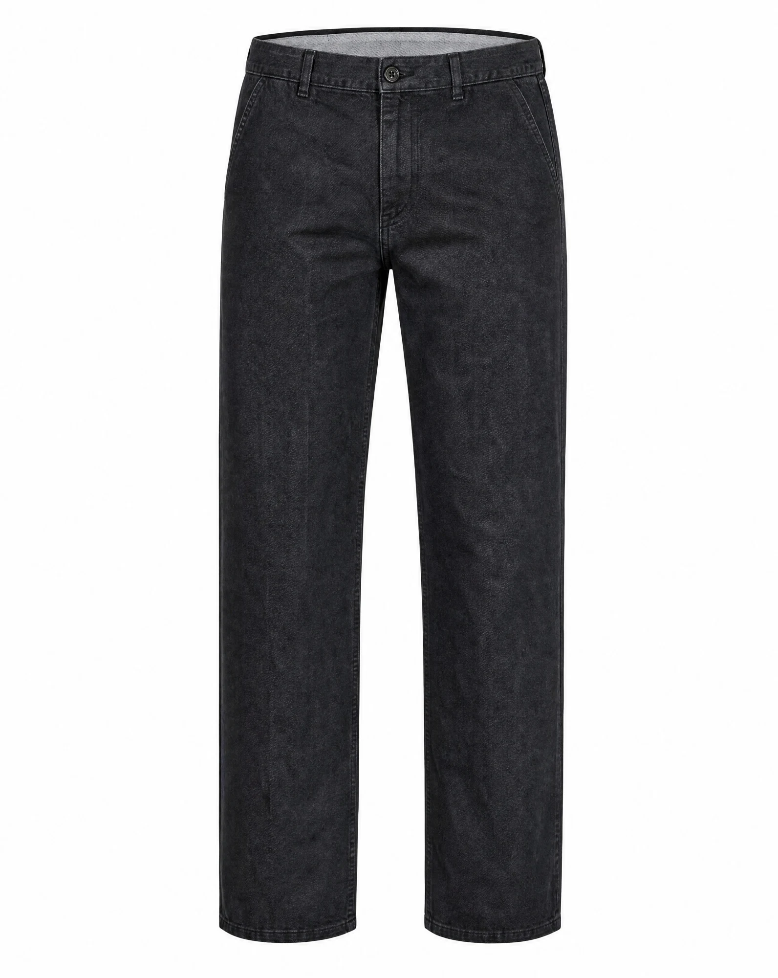 Washed Black Straight Chino — VAUDRE