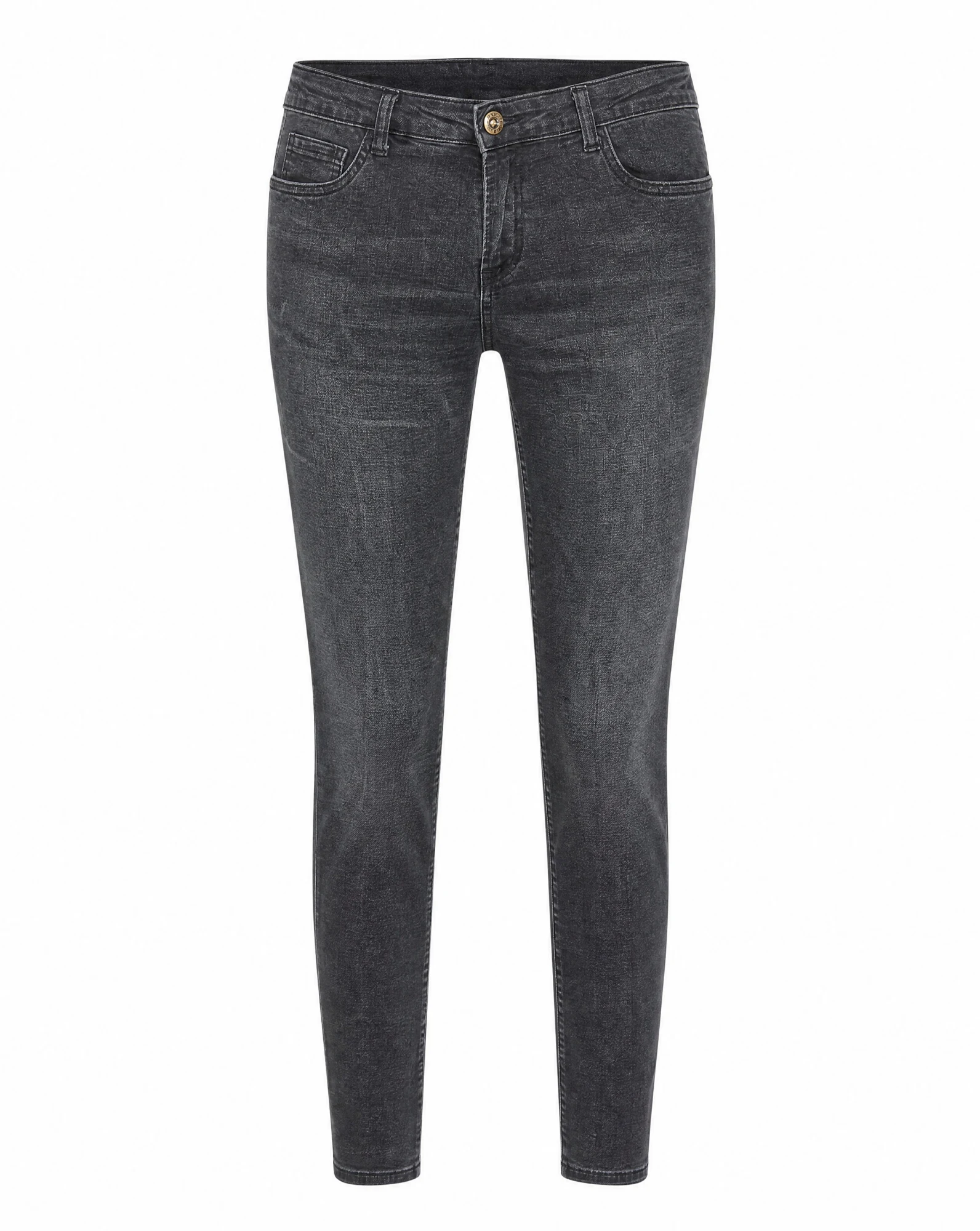 Washed Grey Skinny Jean — VAUDRE