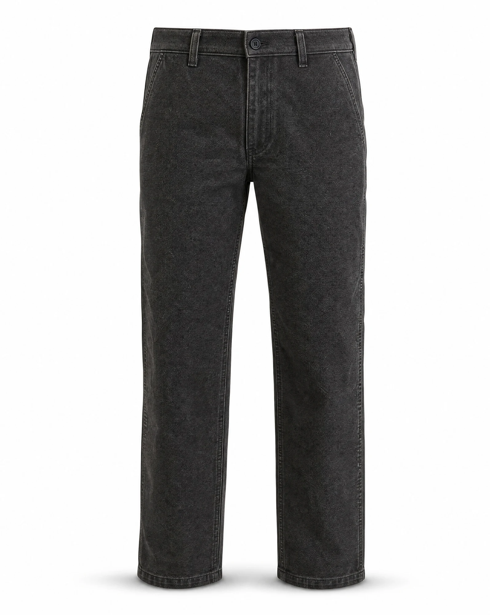 Washed Black Canvas Utility Pant — VAUDRE