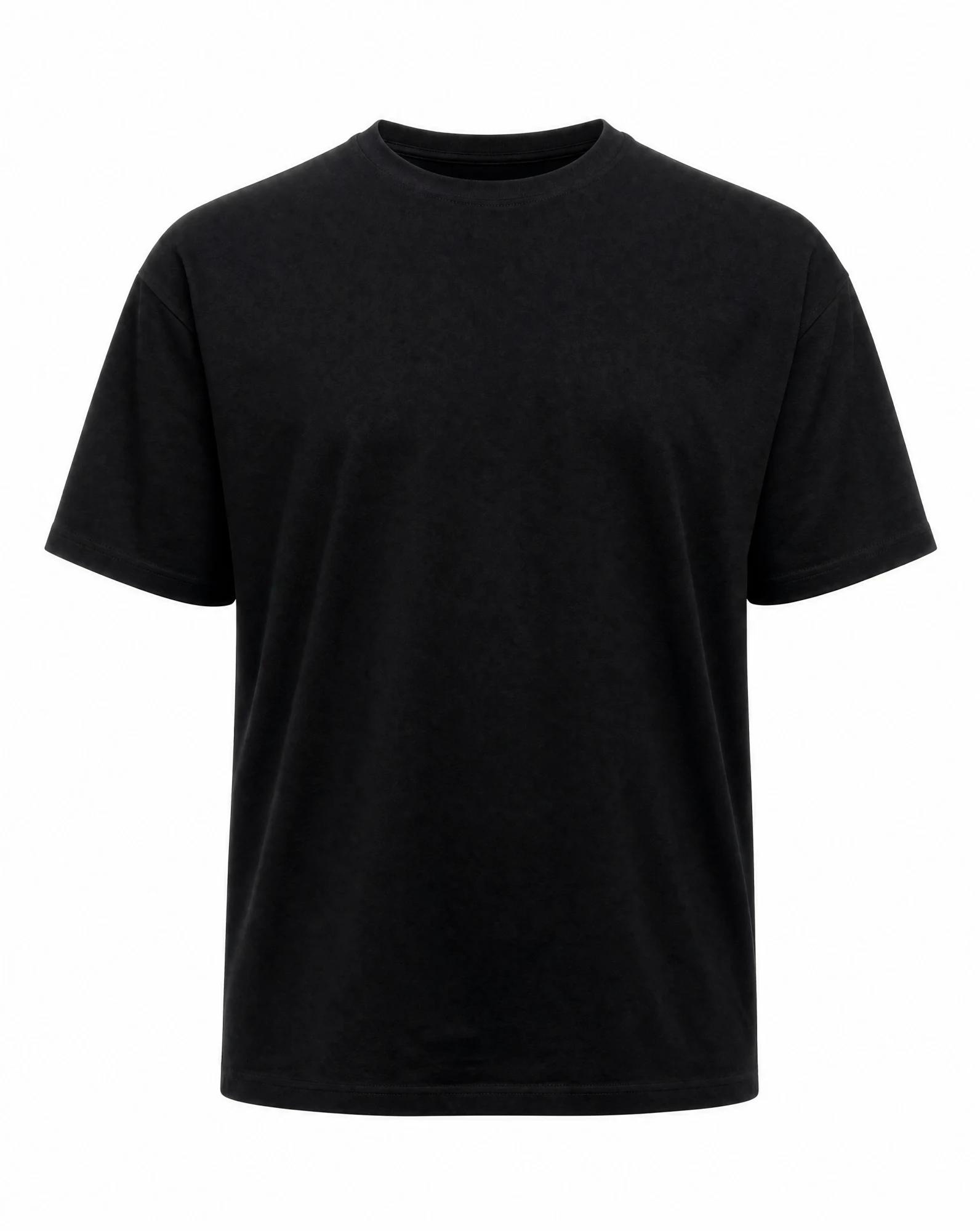 Washed Black Oversized T‑Shirt — VAUDRE