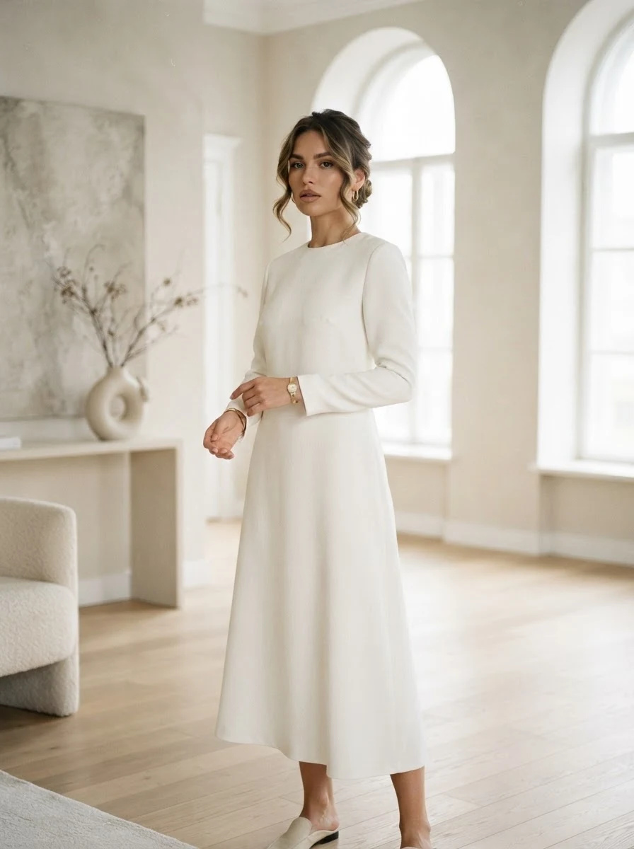 The White Luxury Dress: Effortless, Unrepeatable Elegance