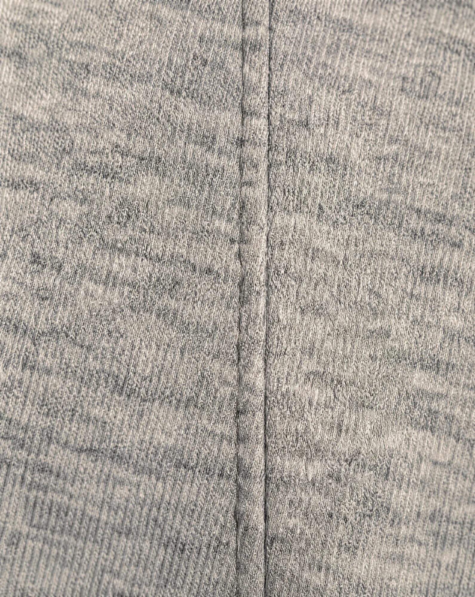 The Heather Grey Longline T-Shirt Dress — Heather Grey Melange — beach wear — VAUDRE numbered luxury — view 5